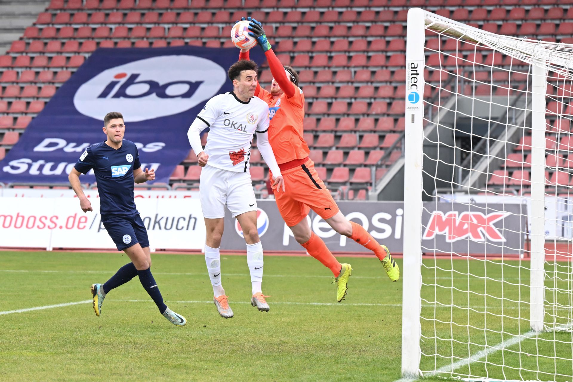 Saison 2022/23, KSV Hessen Kassel, FC-Astoria Walldorf, Endstand 3:0 Saison 2022/23, KSV Hessen Kassel, FC-Astoria Walldorf, Endstand 3:0