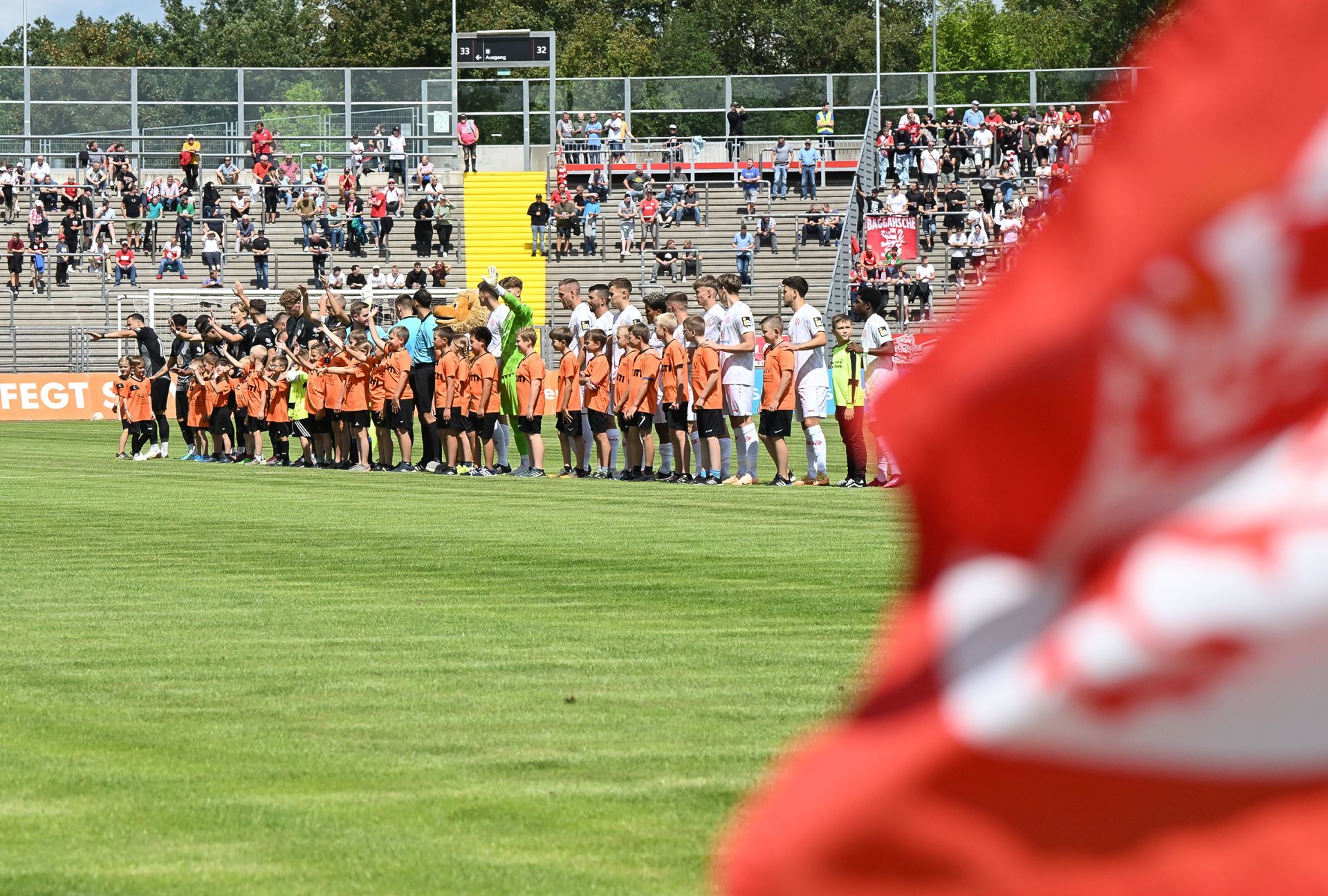 Heimspiel im Auestadion Löwen empfangen am Samstag die Stuttgarter Kickers