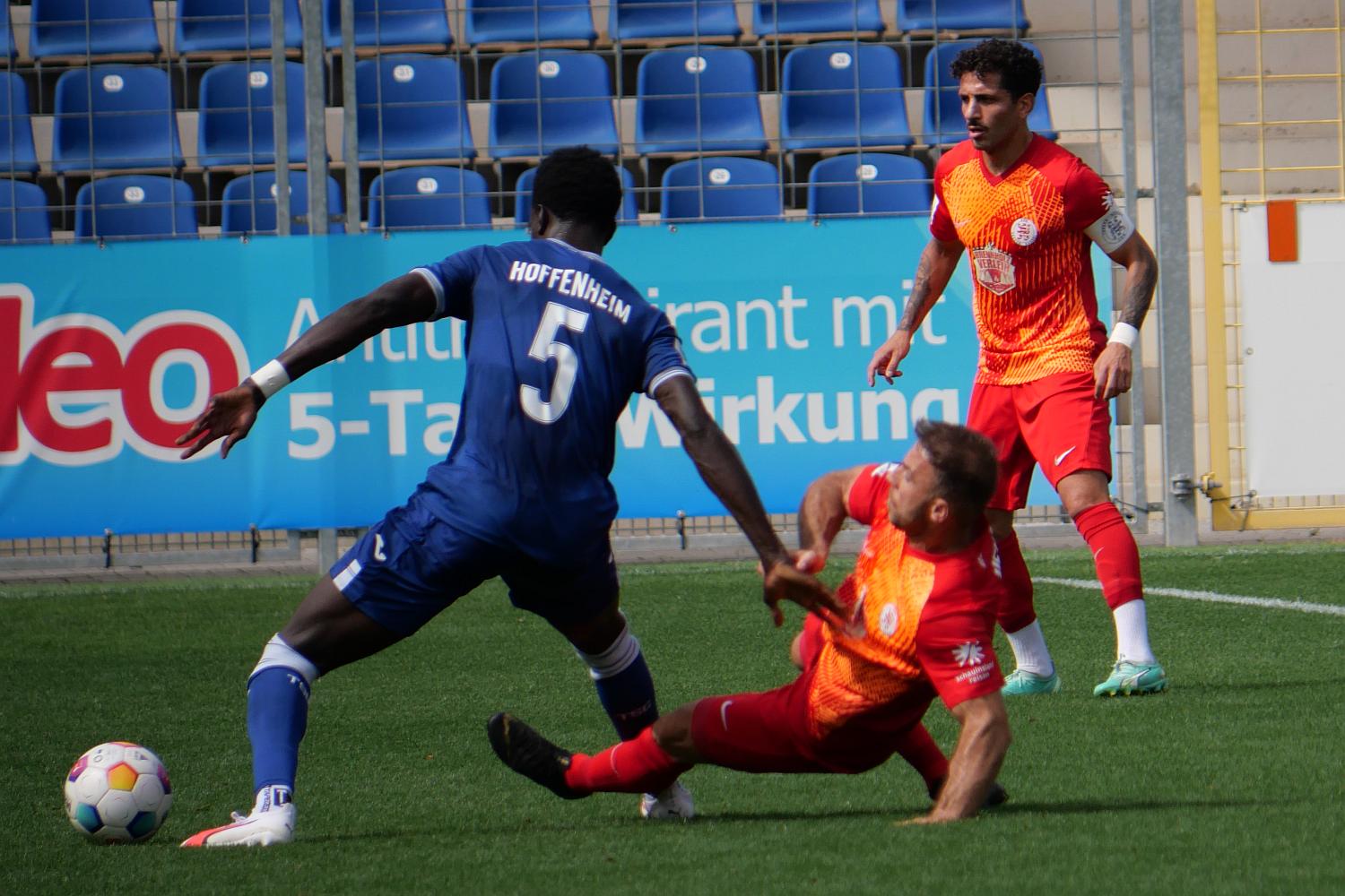 TSG 1899 Hoffenheim II - KSV Hessen Kassel, Meha, Najjar TSG 1899 Hoffenheim II - KSV Hessen Kassel, Meha, Najjar