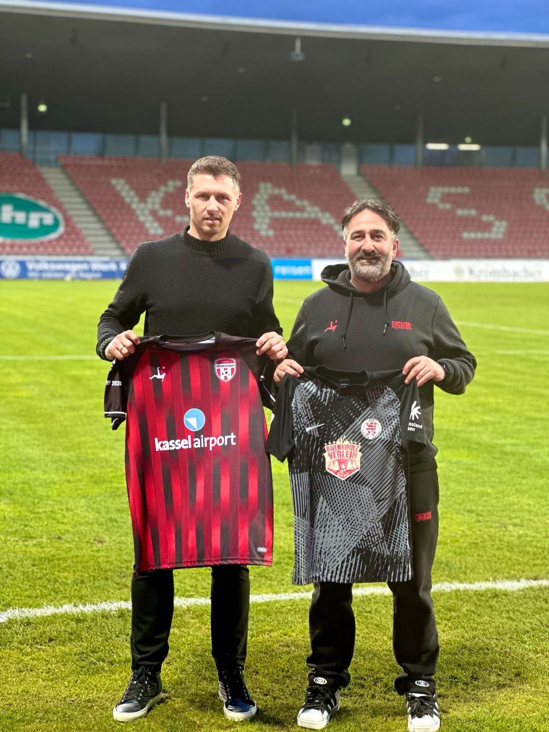 Soccer Academy Kassel und KSV Hessen jetzt Partner: Sören Gonther und Tuncay Aral