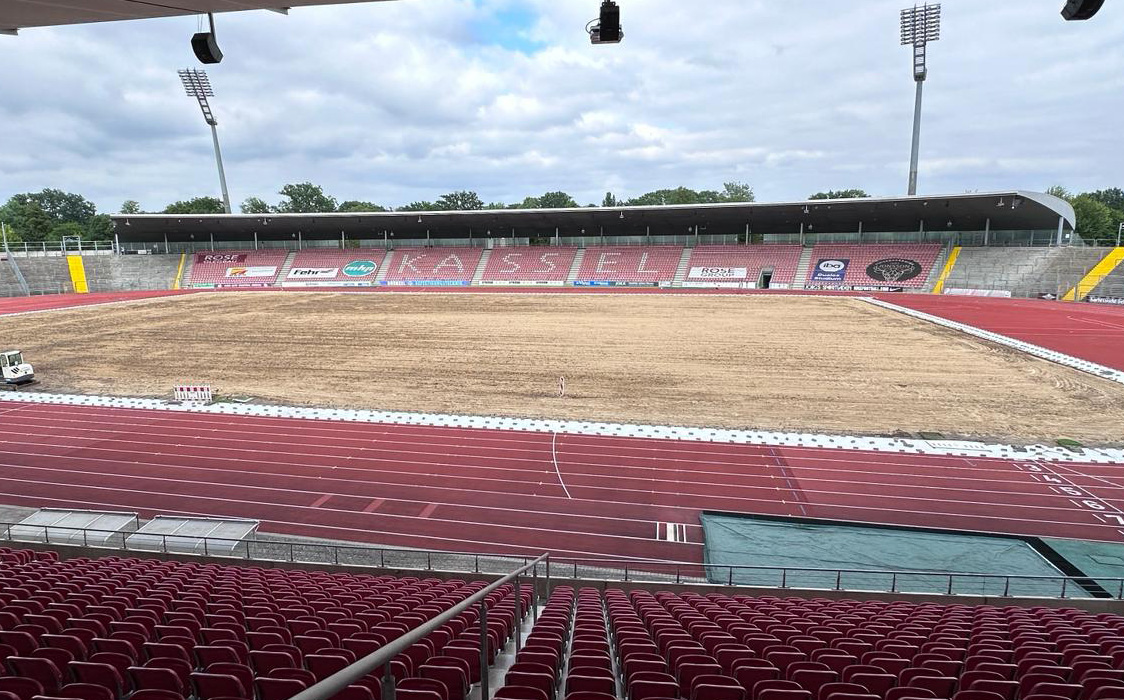 Symbolbild Bauarbeiten im Auestadion (Stand Ende Mai) Symbolbild Bauarbeiten im Auestadion (Stand Ende Mai)