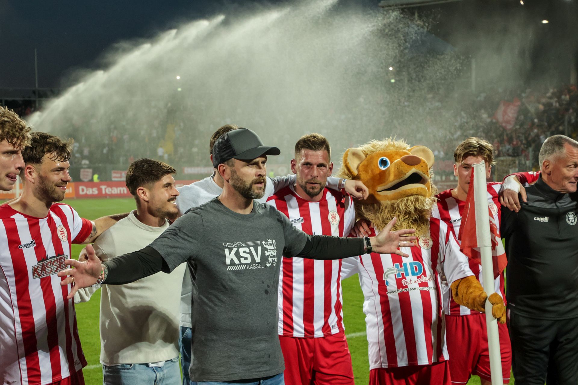 Krombacher Hessenpokal-Halbfinale KSV Hessen - TSV Steinbach Haiger