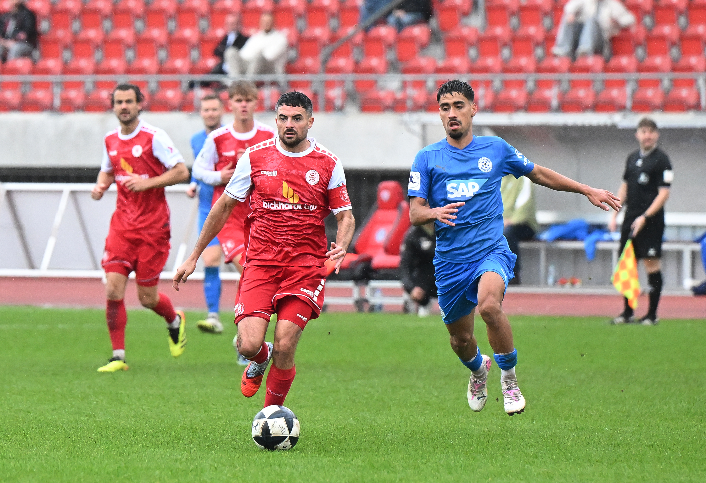KSV Hessen Kassel, FC Astoria Walldorf, Endstand 1:3 KSV Hessen Kassel, FC Astoria Walldorf, Endstand 1:3
