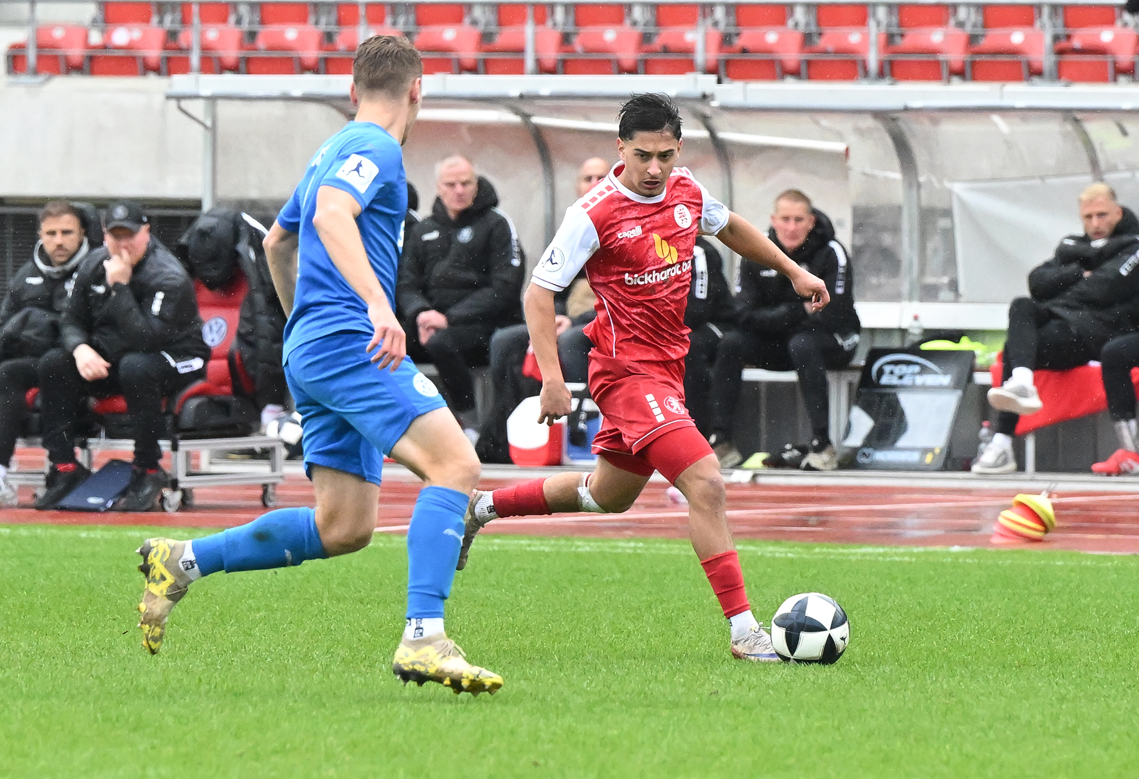 KSV Hessen Kassel, FC Astoria Walldorf, Endstand 1:3 KSV Hessen Kassel, FC Astoria Walldorf, Endstand 1:3