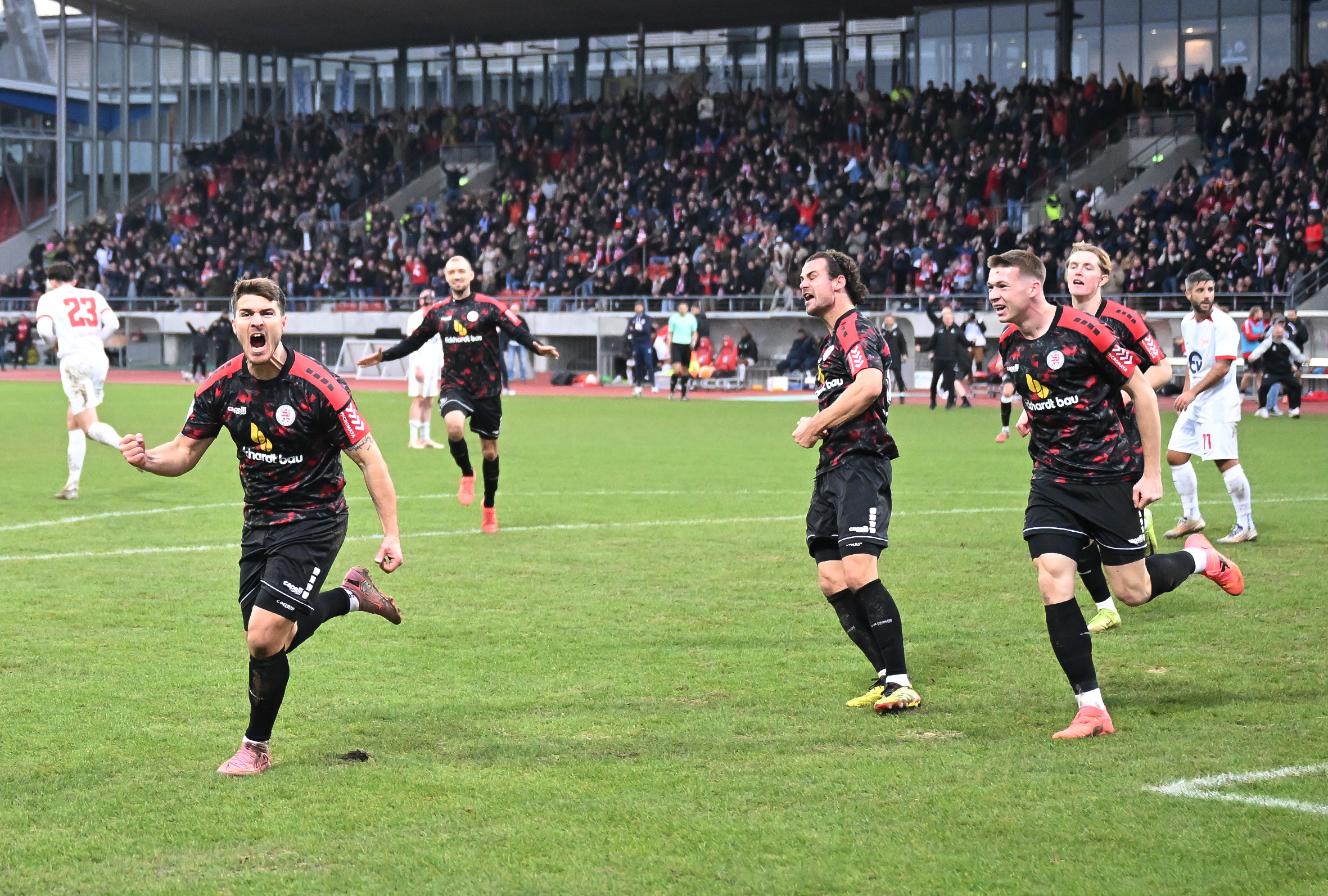 KSV Hessen Kassel, Kickers Offenbach, Endstand 1:1 KSV Hessen Kassel, Kickers Offenbach, Endstand 1:1