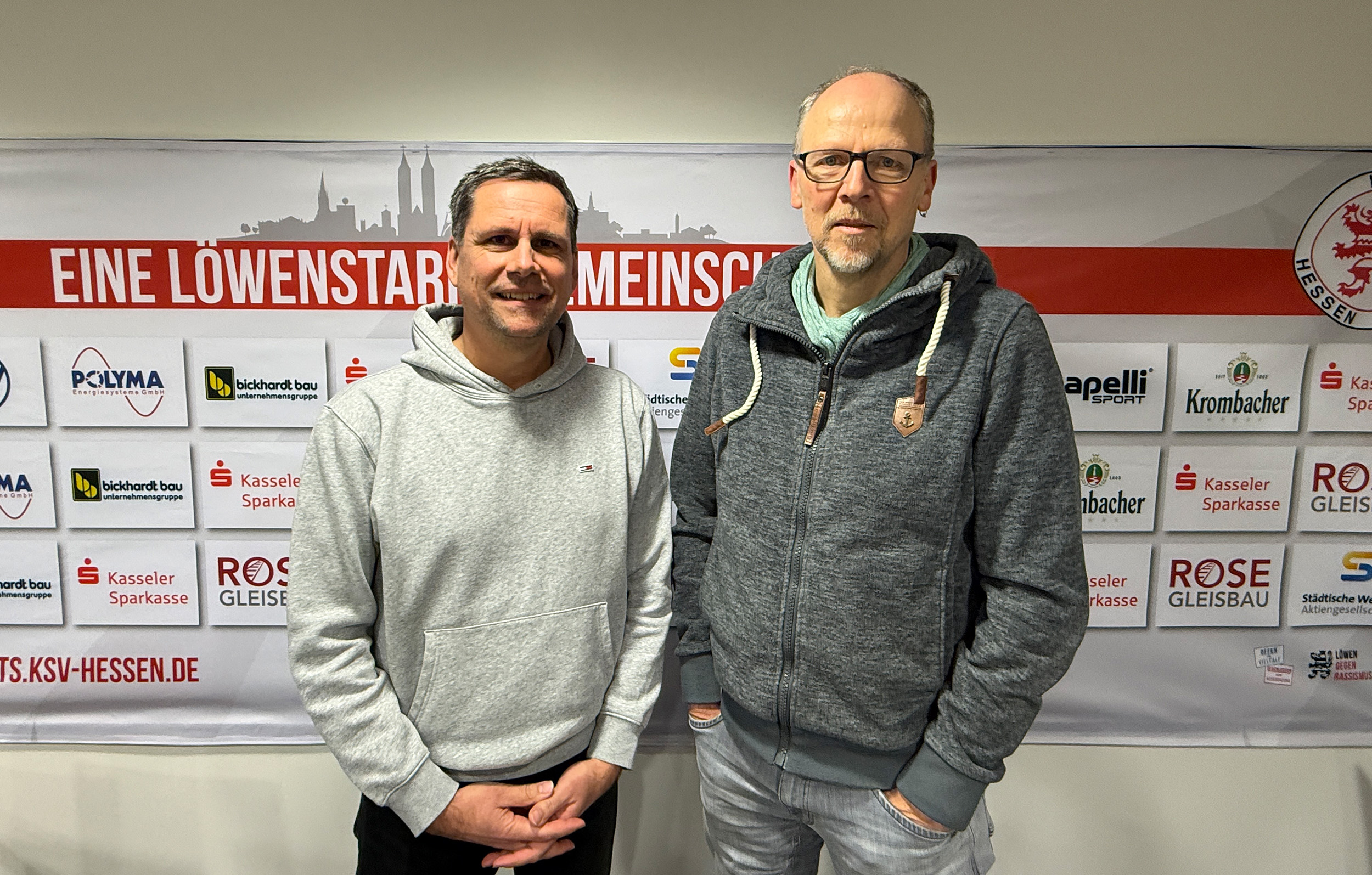 Neu im Aufsichtsrat: Kai Bartling (li.) mit Aufsichtsratschef Jens L&uuml;decke (re.)