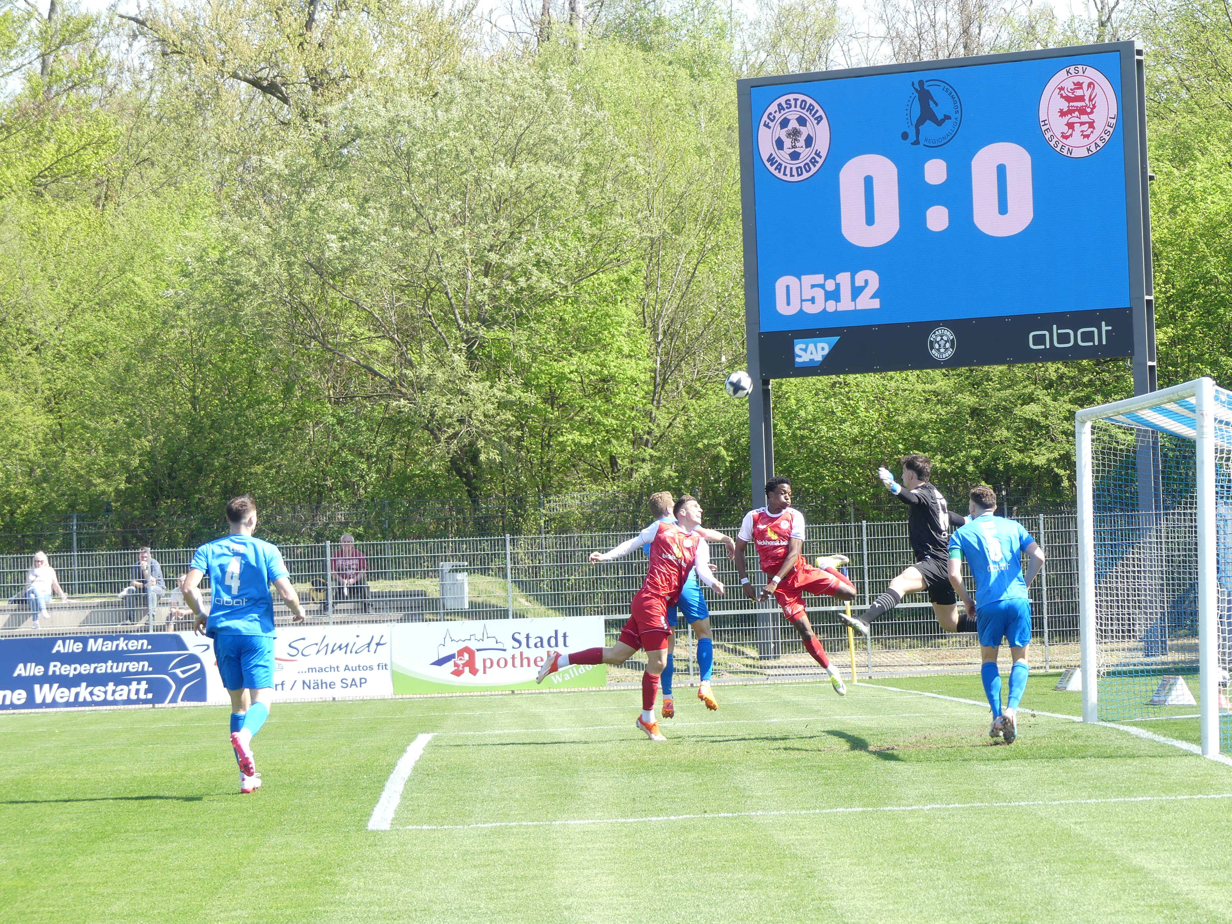 FC-Astoria Walldorf - KSV Hessen Kassel