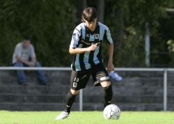 Messis Cousin Emanuel Biancucci im Training bem TSV 1860 München II