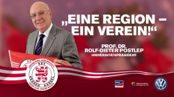 KSV Kampagne 2013 Unipräsident Rolf-Dieter Postlep