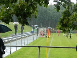 G-Platz im Regen