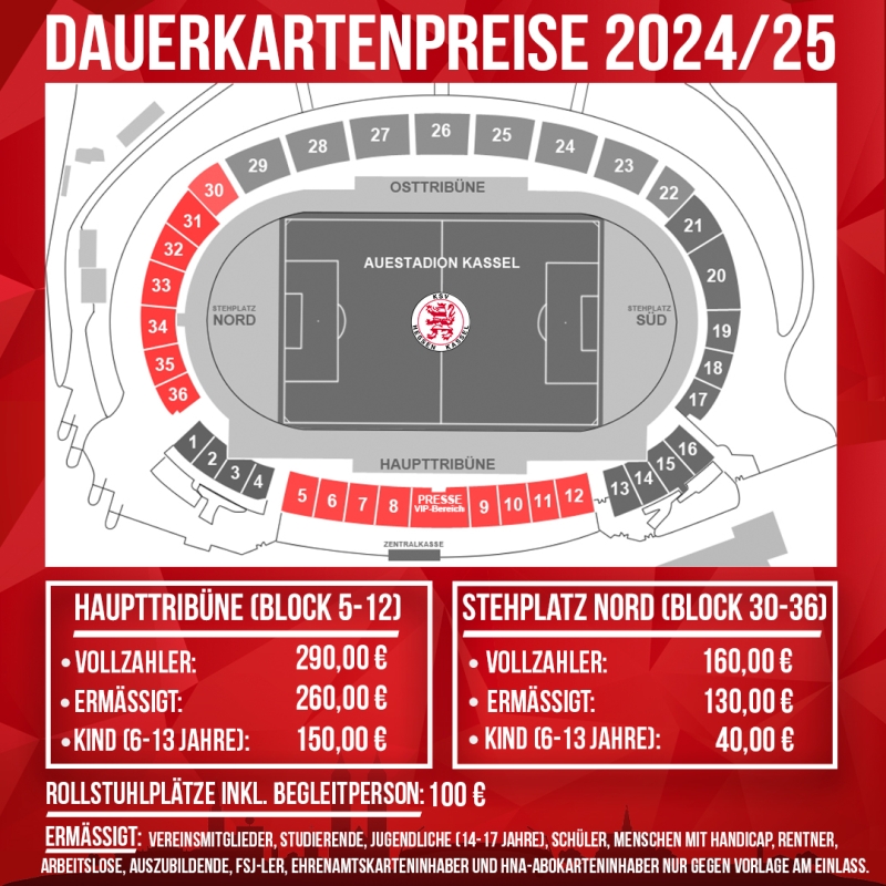 Dauerkarte 2024/25
