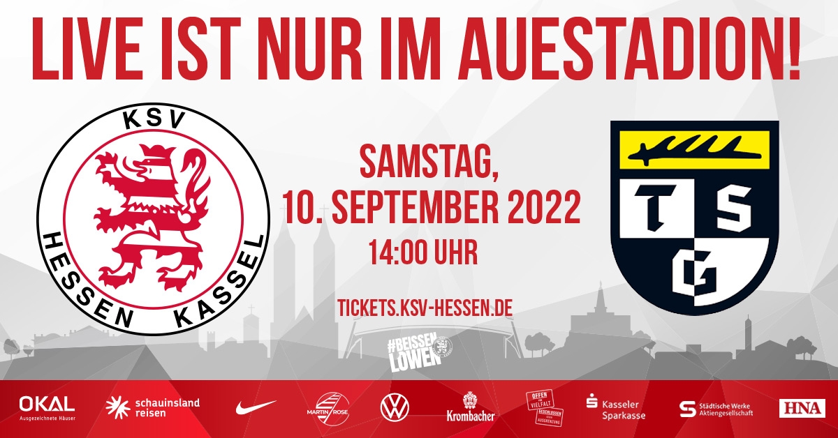KSV Hessen Kassel Magnet Set Fussball Schriftzug und Logo 