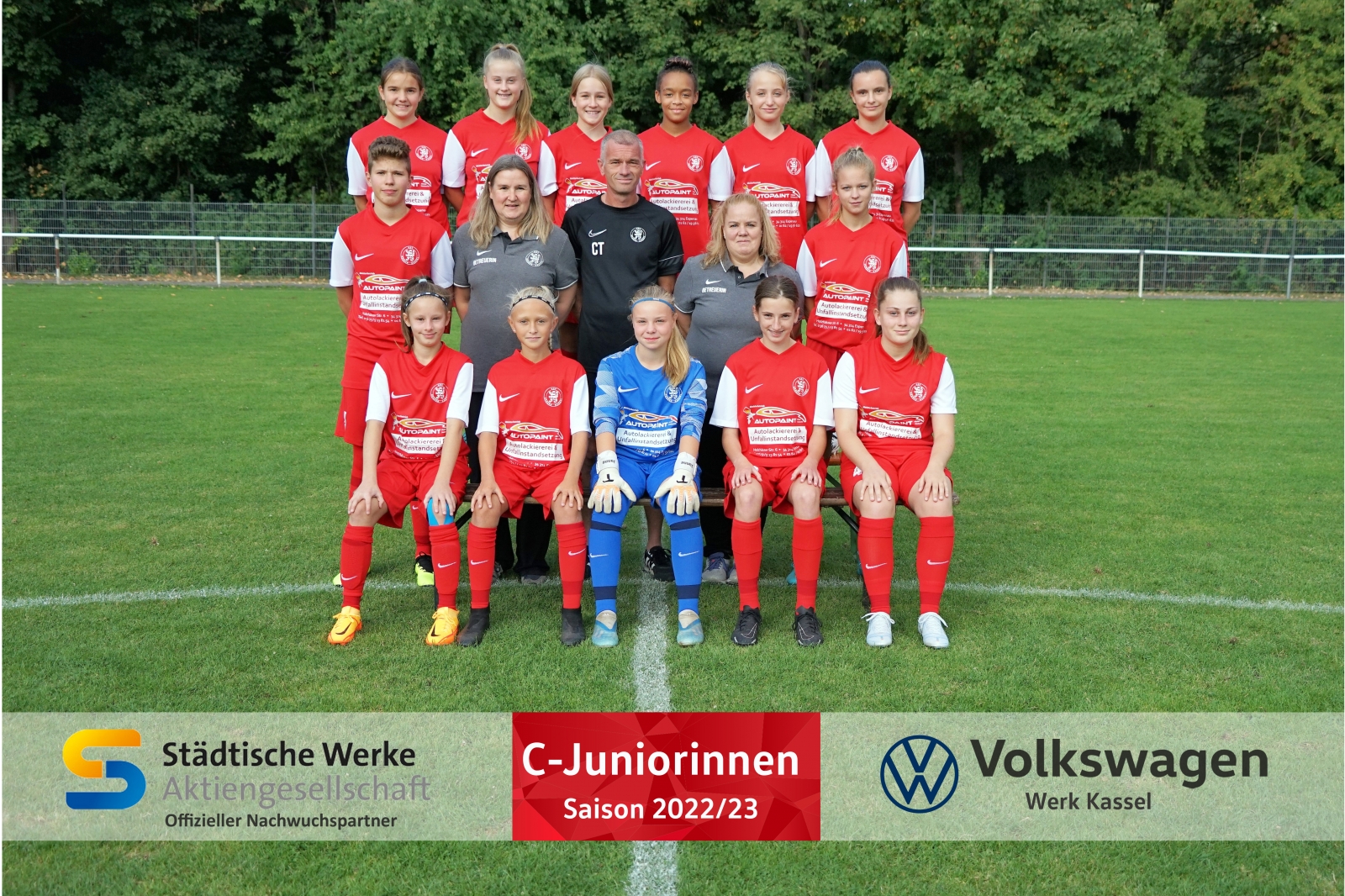 C Juniorinnen Mannschaft 2022_23