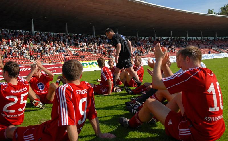 Keeper Oliver Adler heute als Humba-Anstimmer