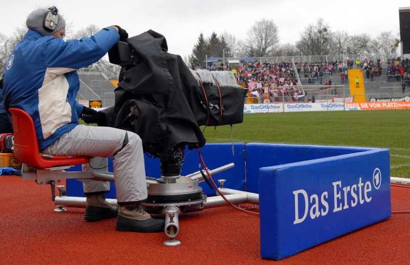 Das Erste - die ARD Sportschau waren heute auch zu Gast