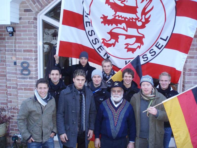 Löwen zu Gast bei Gönner Klaus Göttig und Willinger Weltcup-Skispringen 2009