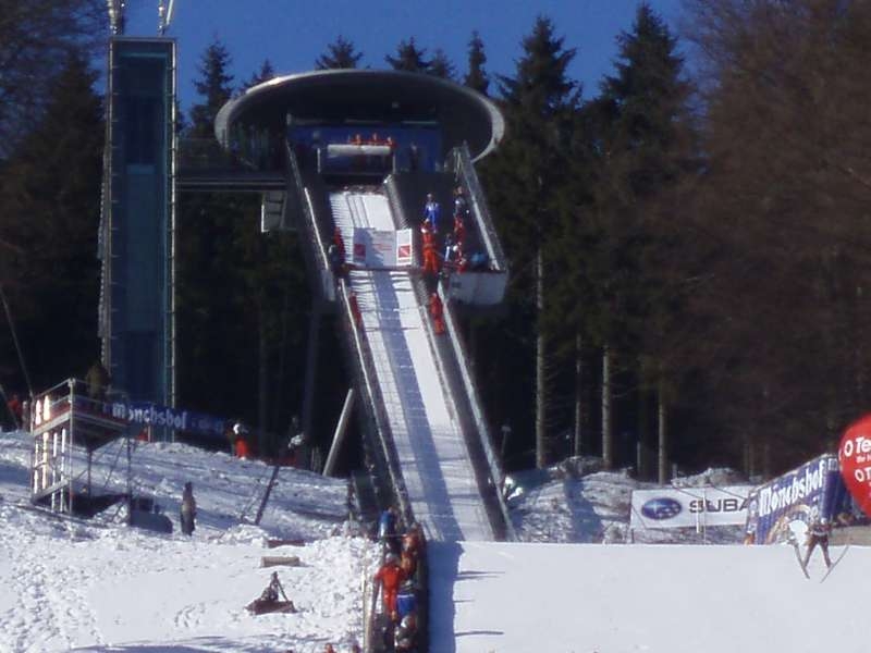 Mühlenkopfschanze in Willingen beim Ski-Weltcup-Einzelspringen 2009