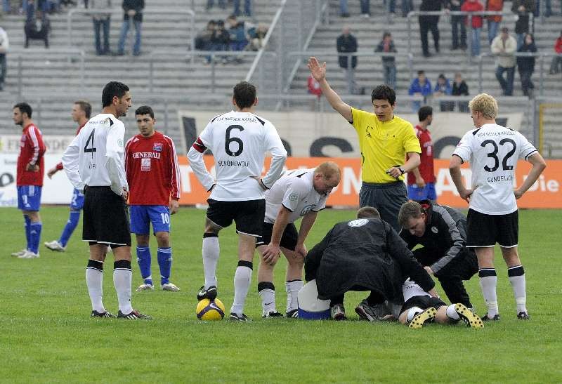 KSV Hessen - SpVgg Unterhaching II: Behandlung