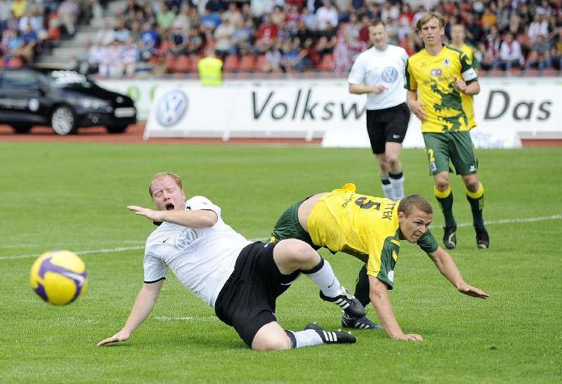 KSV Hessen - 1860 München II: Sebastian Busch und Thorsten Bauer