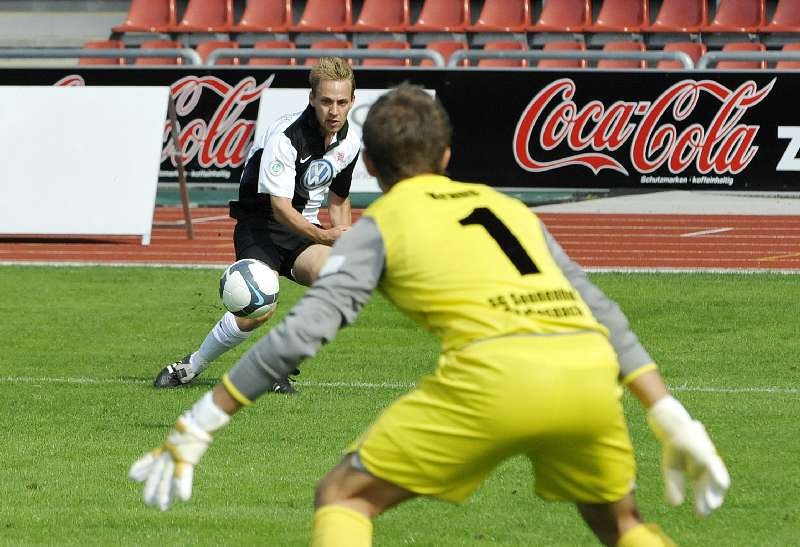 KSV Hessen - SG Sonnenhof Grossaspach: Dennis Tornieporth