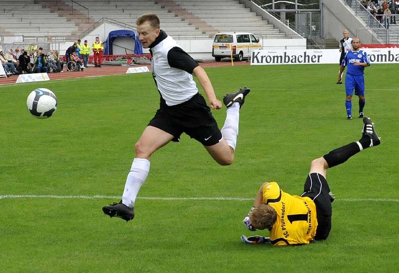 KSV Hessen - SC Pfullendorf: Thorsten Bauer