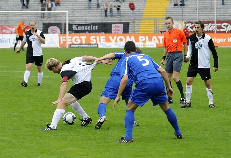 KSV Hessen Kassel - FC Bayern Alzenau: Sebastian Busch, Enrico Gaede, Kevin Wölk