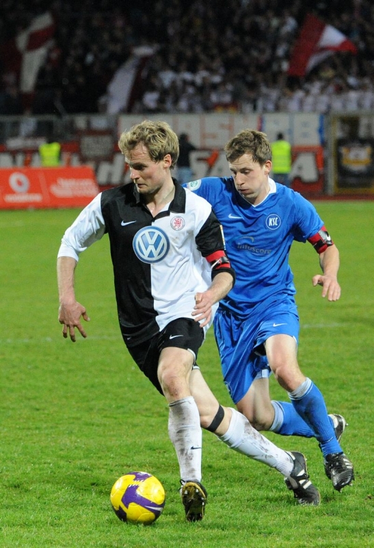 KSV Hessen - Karlsruher SC II: Enrico Gaede