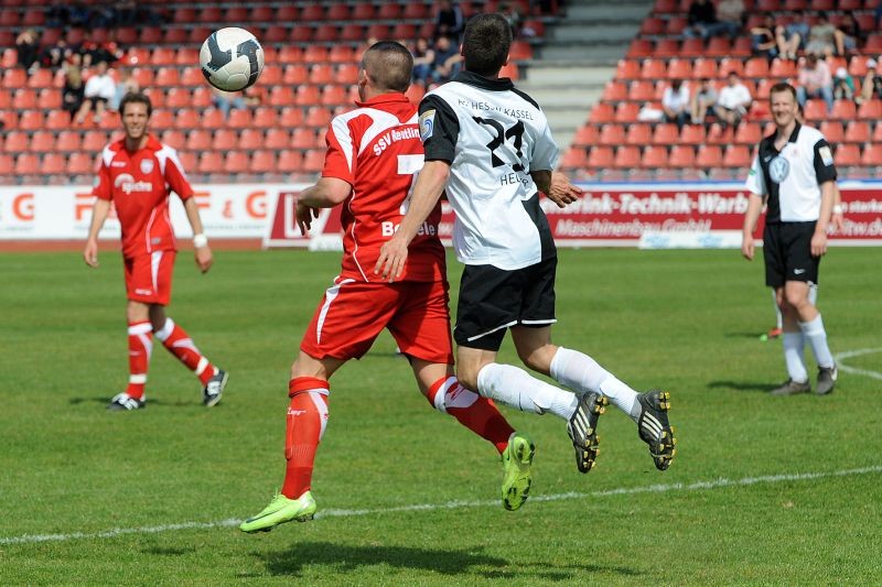 KSV Hessen - SSV Reutlingen: Florian Heussner, Thorsten Bauer