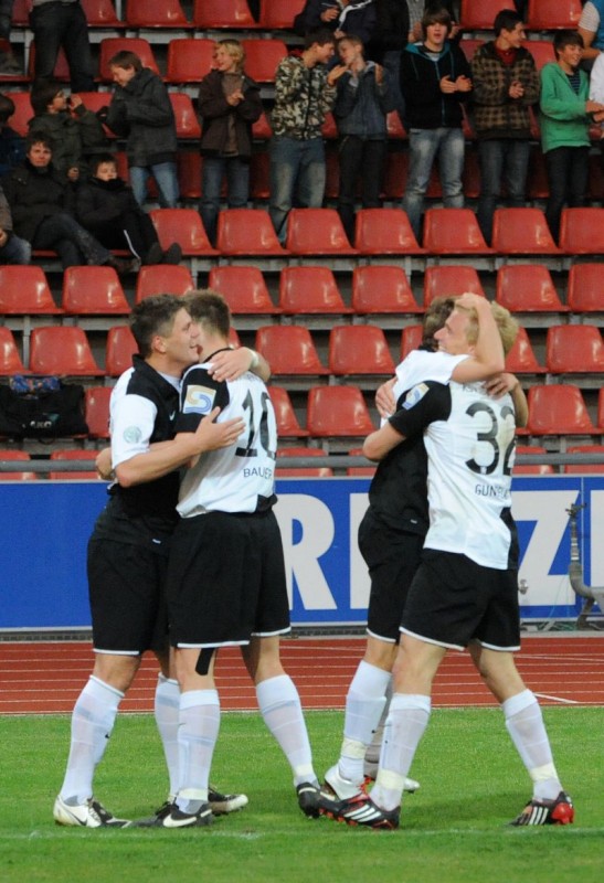 KSV Hessen - 1. FC Nürnberg II: Jubel