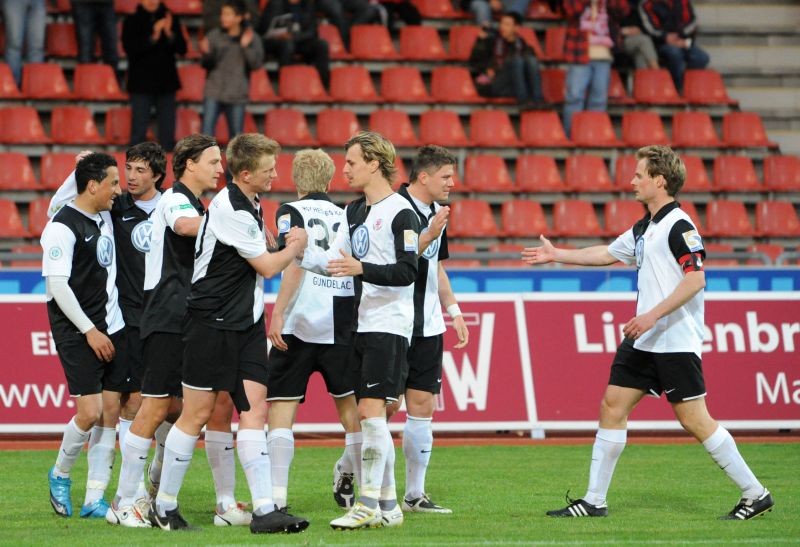 KSV Hessen - 1. FC Nürnberg II: Jubel