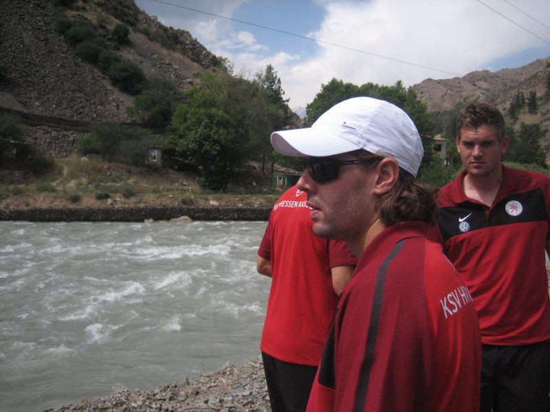 Trainingslager Dushanbe / Tadschikistan: Benjamin Weigelt und Morten Jensen