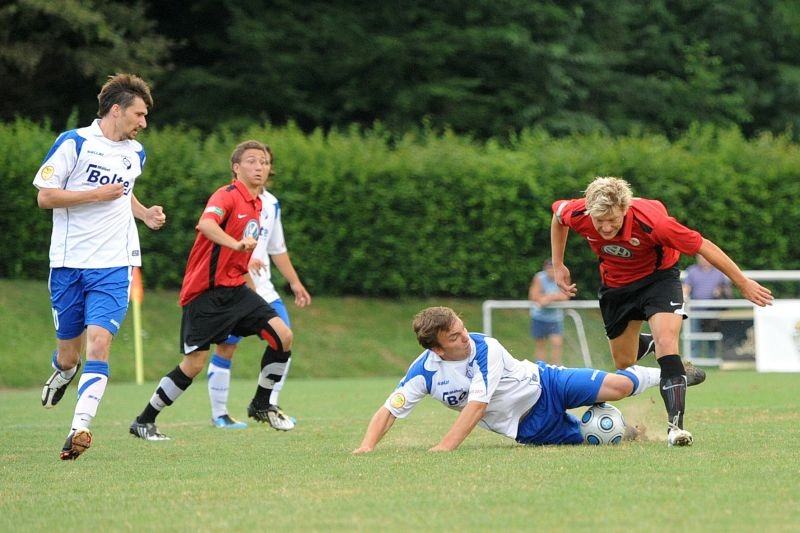 Kreispokalfinale OSC-Vellmar - KSV Hessen: Florian Heussner, Andreas Mayer