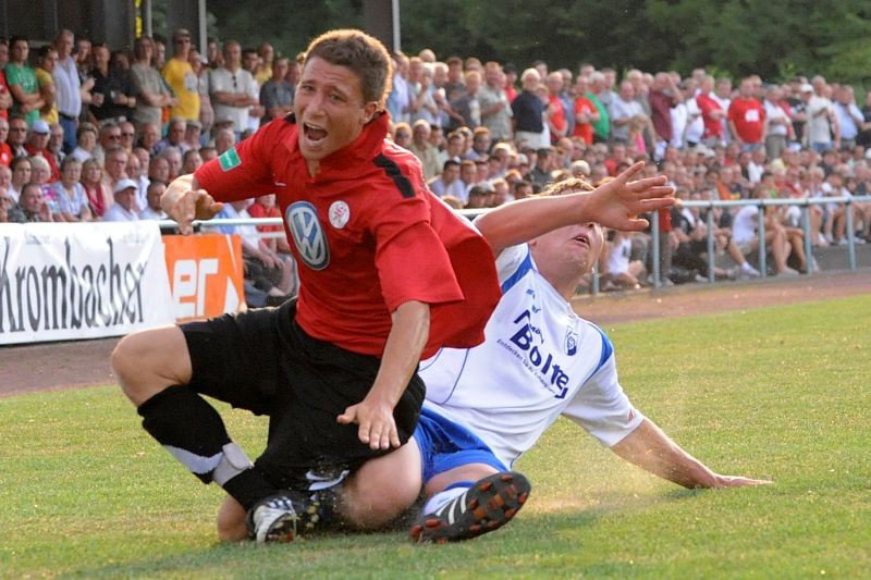 Kreispokalfinale OSC-Vellmar - KSV Hessen: Florian Heussner