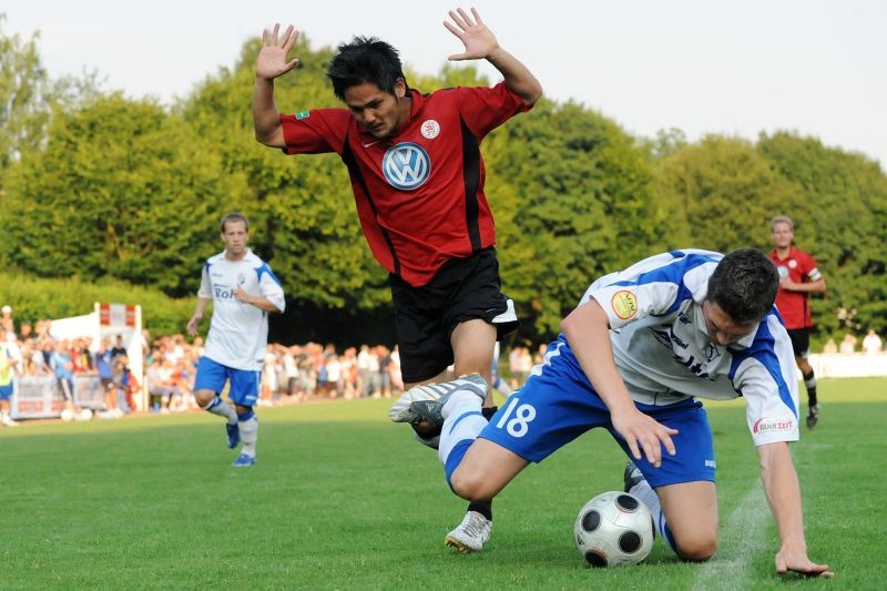 Kreispokalfinale OSC-Vellmar - KSV Hessen: Ken Asaeda