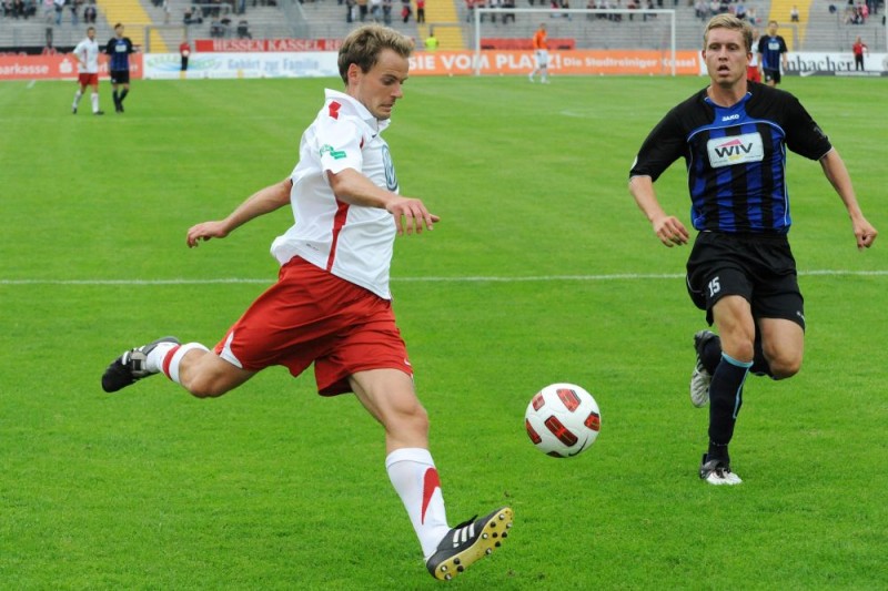 KSV Hessen - SpVgg Weiden: Enrico Gaede