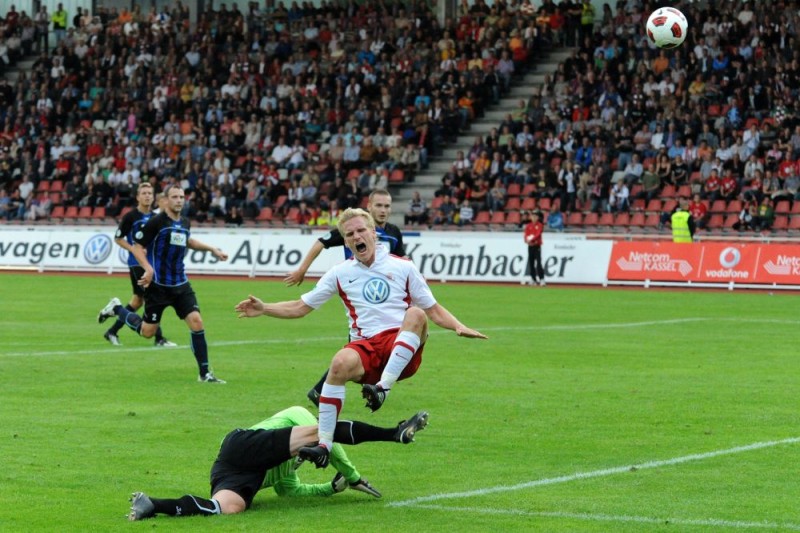 KSV Hessen - SpVgg Weiden: Sebastian Gundelach