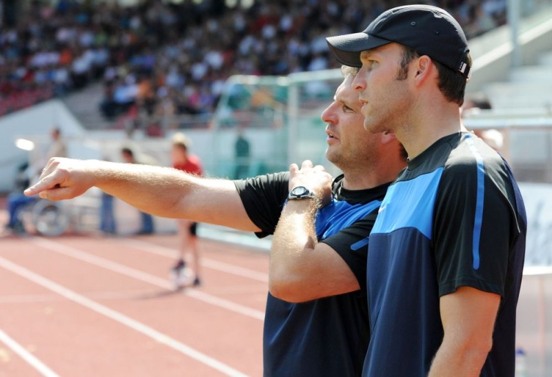 KSV Hessen - Karlsruher SC II: Mirko Dickhaut, Christoph Keim