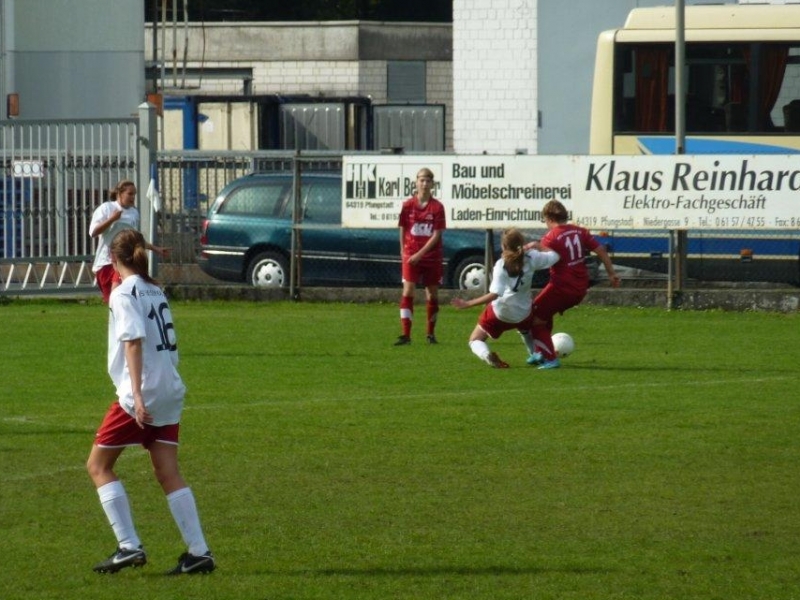 Germania Pfungstadt - KSV Hessen B-Juniorinnen 0:6 (0:2)