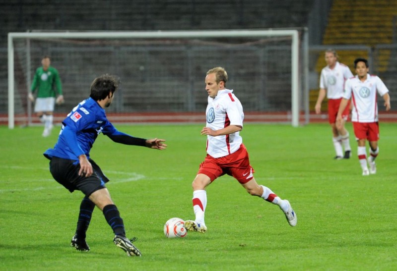 Impressionen KSV Hessen - Arminia Bielefeld: Rene Ochs