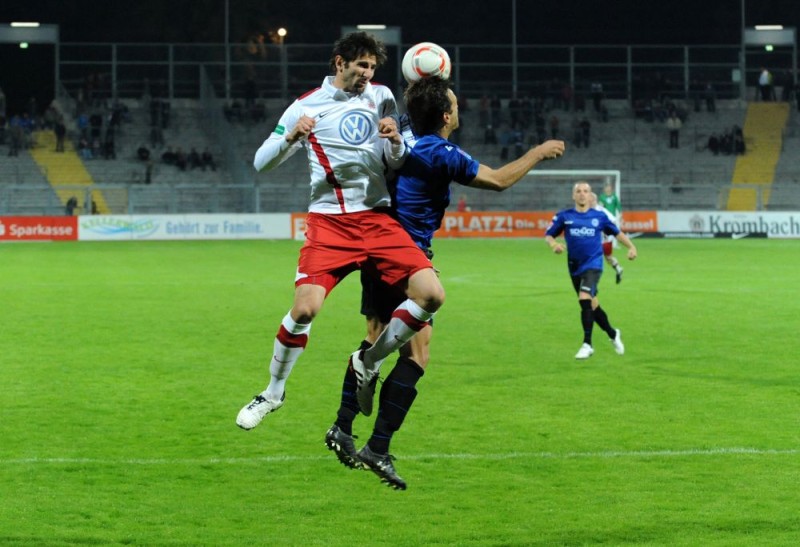 Impressionen KSV Hessen - Arminia Bielefeld: Kai Koitka