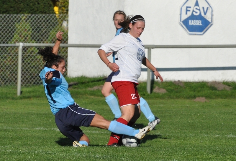 FSV Kassel - KSV Hessen Frauen: Adelina Morina