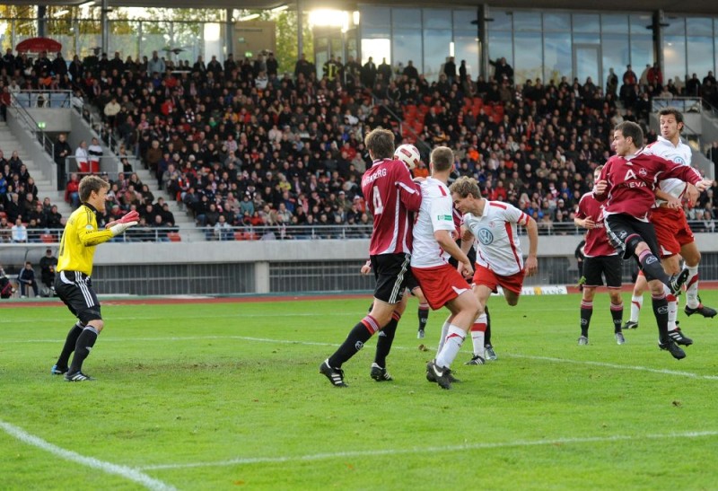 KSV Hessen - 1. FC Nürnberg II: Torraum