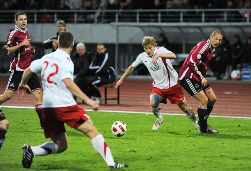KSV Hessen - 1. FC Nürnberg II: Damm und Mayer