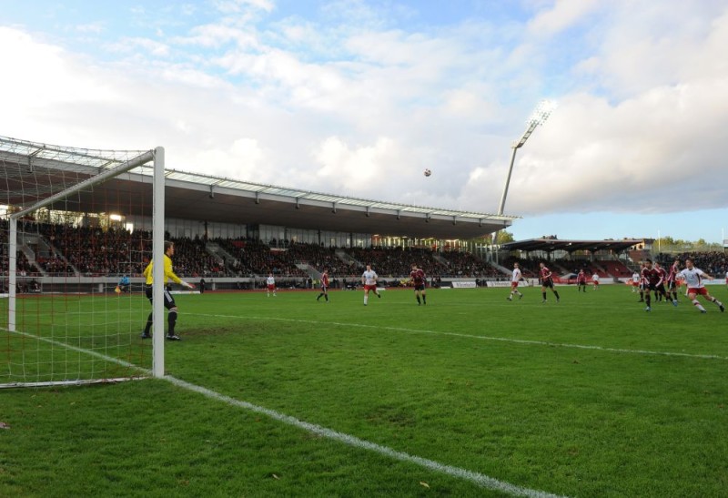 KSV Hessen - 1. FC Nürnberg II: Spielszene