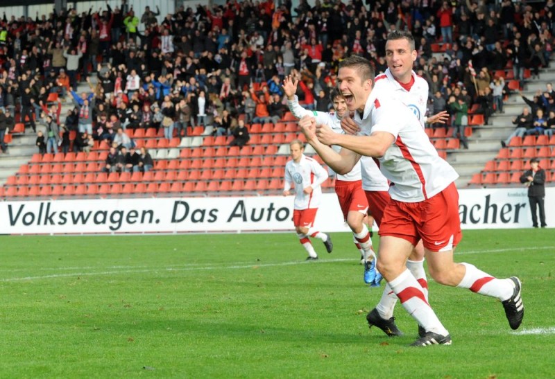 KSV Hessen - 1860 München II: Jubel bei Tobias Damm