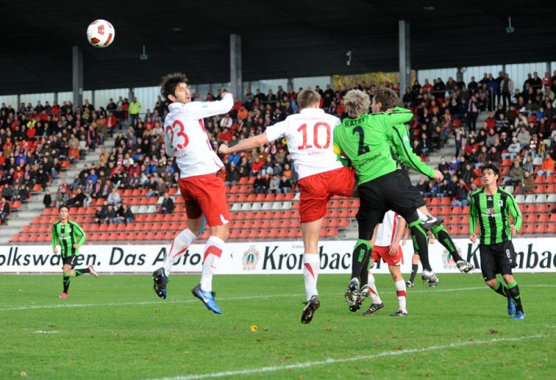 KSV Hessen - 1860 München II: Kai Koitka, Thorsten Bauer