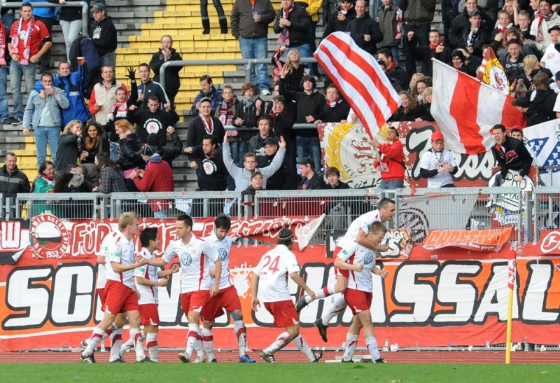 KSV Hessen - 1860 München II: Jubel