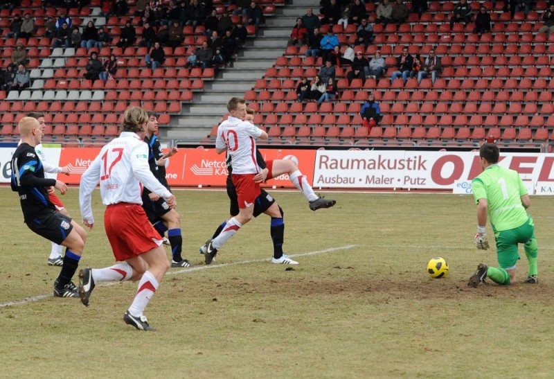 KSV Hessen - FSV Frankfurt II: Mario Neunaber, Thorsten Bauer