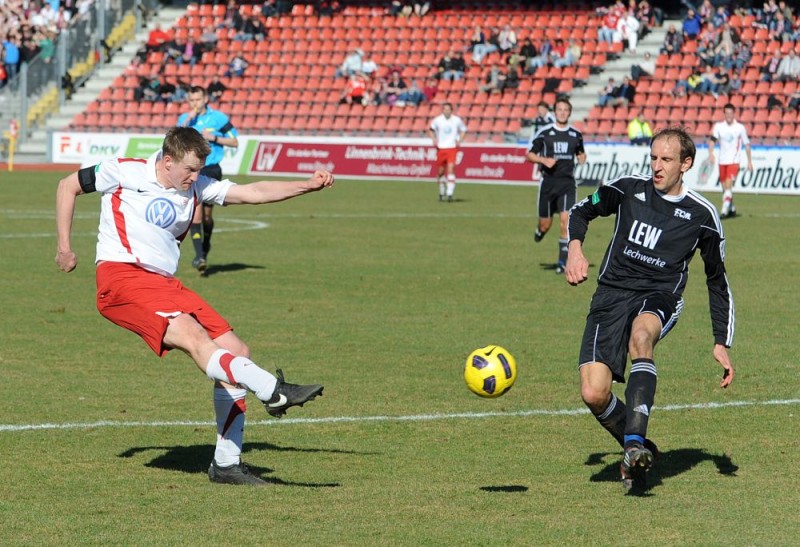 KSV Hessen - FC Memmingen: Thorsten Bauer