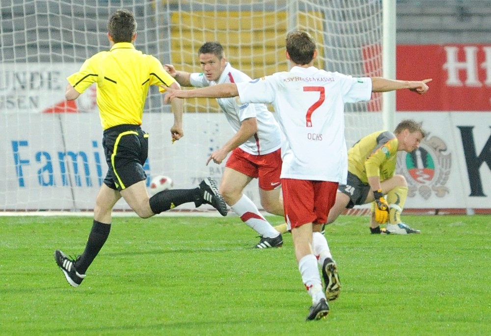 KSV Hessen - SG Sonnenhof Grossaspach: Rene Ochs und Tobias Damm